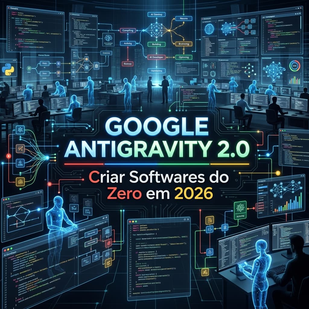 Google Antigravity 2.0: O Guia Completo da Nova Plataforma de Agentes de IA do Google para Criar Sistemas do Zero em 2026