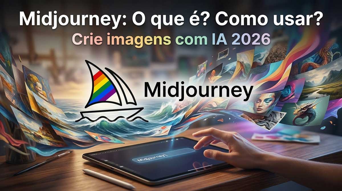 Midjourney 2026 - Como usar e criar imagens profissionais com inteligência artificial